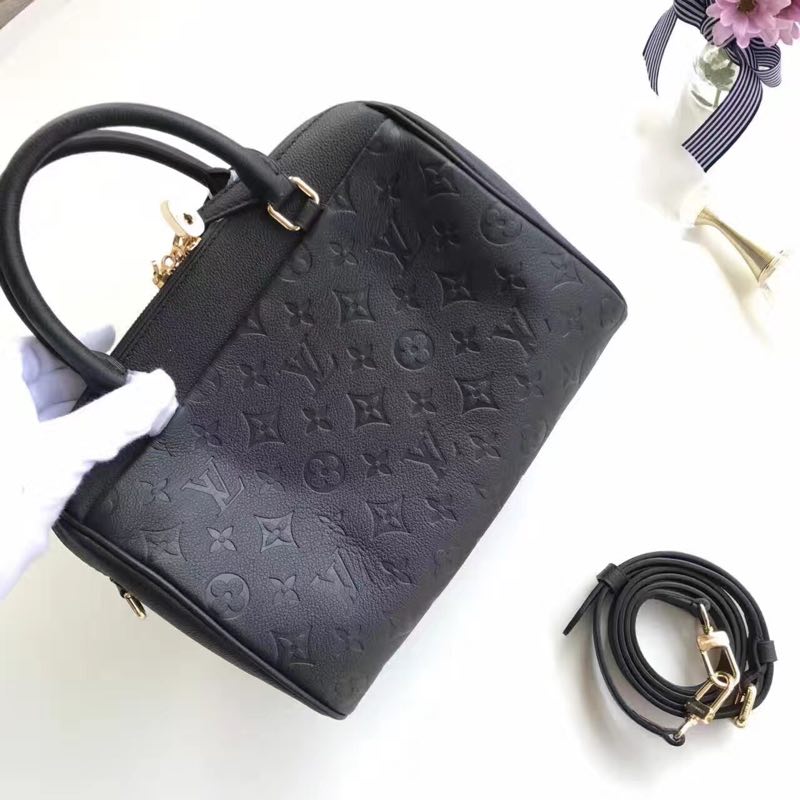 Louis Vuitton Original Monogram Empreinte SPEEDY 25 42405 black