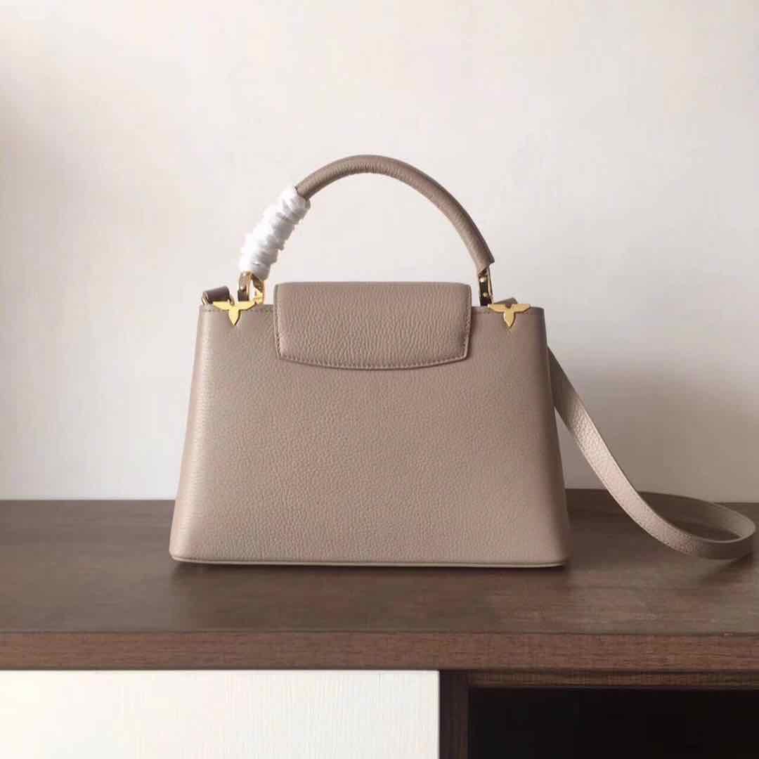 Louis Vuitton original Elegant Capucines BB Bags M94517 grey