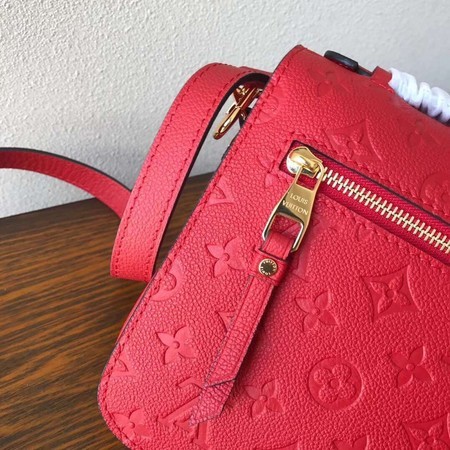 Louis Vuitton Monogram Empreinte Tote Bag M41486 Red