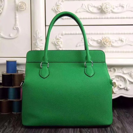 Hermes Toolbox Bag Original Togo Leather H3259 Green