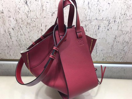 Loewe Hammock Bag Original Leather A9128 Red