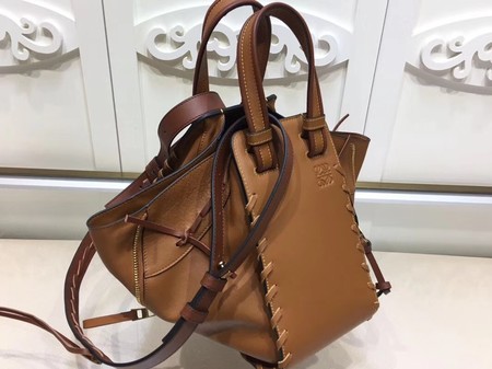 Loewe Hammock Small Bag Original Leather L9127 Brown