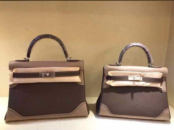 Hermes Kelly 32cm/28cm Tote Bag TOGO Leather KY28 gary