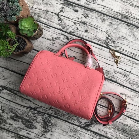 Louis Vuitton Original Monogram Empreinte Speedy 42401 Pink