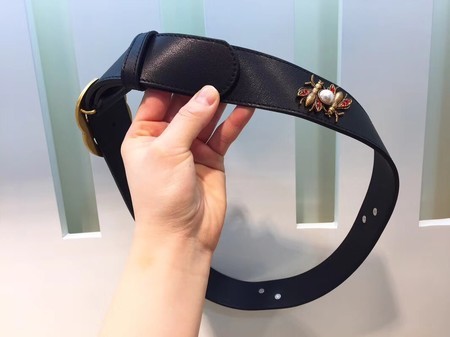 Gucci Leather Belt 414526 Black