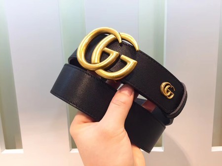 Gucci Leather Belt 414529 Black