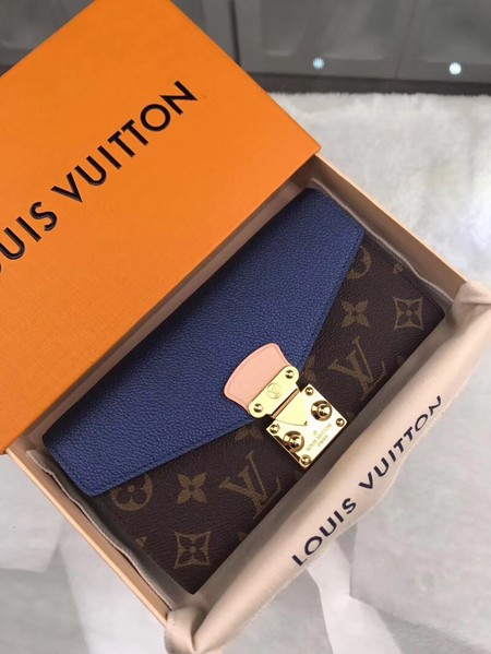 Louis Vuitton Monogram Canvas PALLAS WALLET M58414 Blue