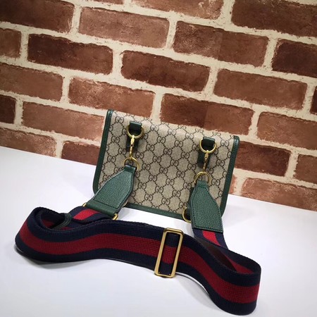 Gucci GG canvas supreme waist pack 489617 green