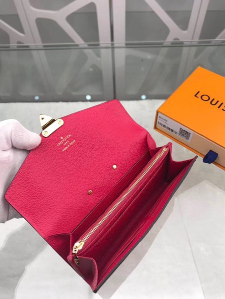 Louis Vuitton Monogram Empreinte PALLAS WALLET M62458 red