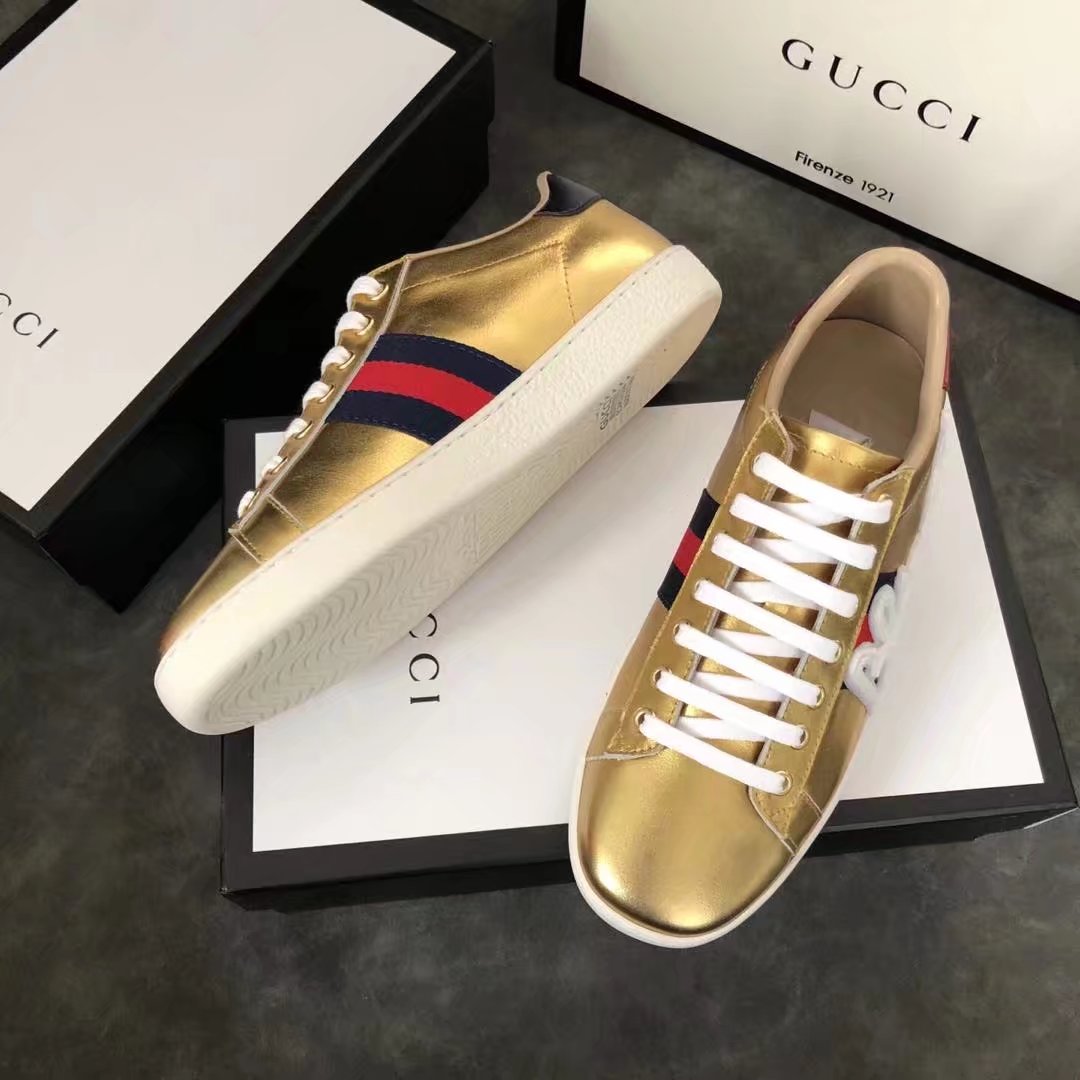 Gucci Lovers shoes GG1308H gold