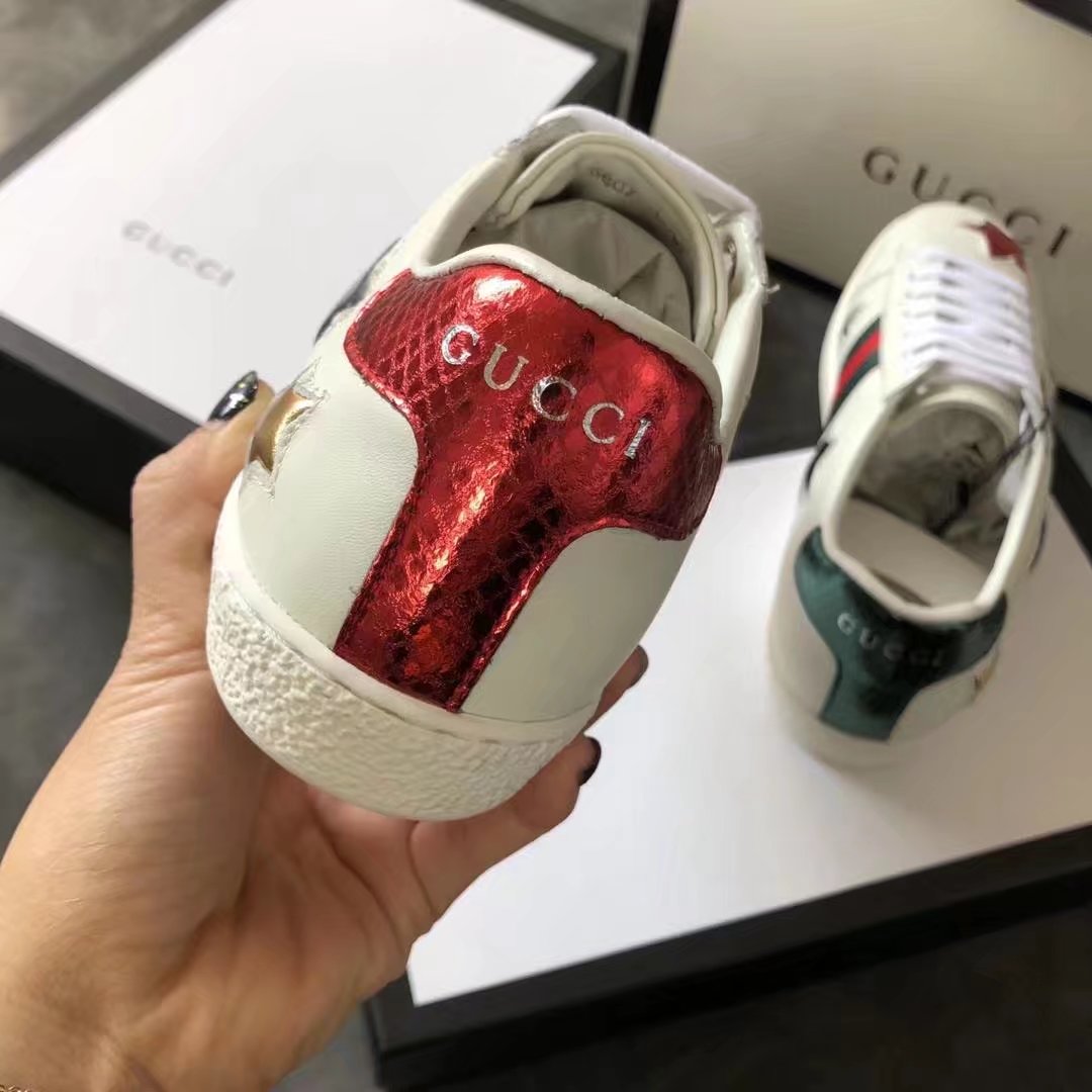 Gucci Lovers shoes GG13101 silver