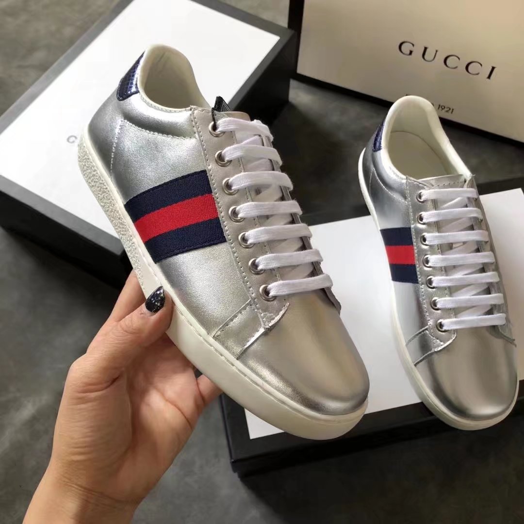 Gucci Lovers shoes GG1324H silver