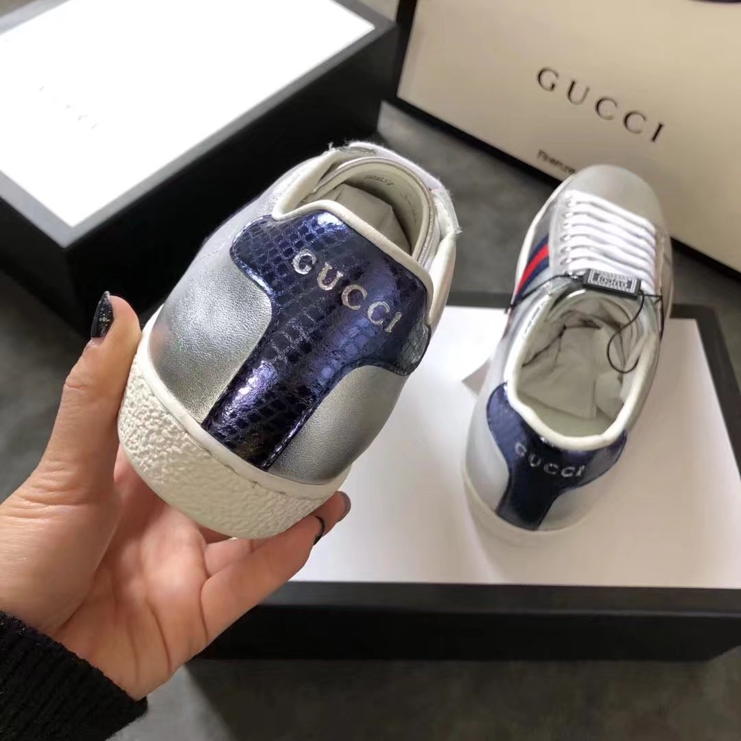 Gucci Lovers shoes GG1324H silver