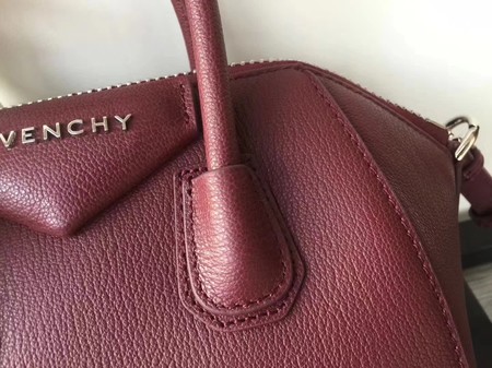 Givenchy Antigona Bag Calfskin Leather G9982 wine