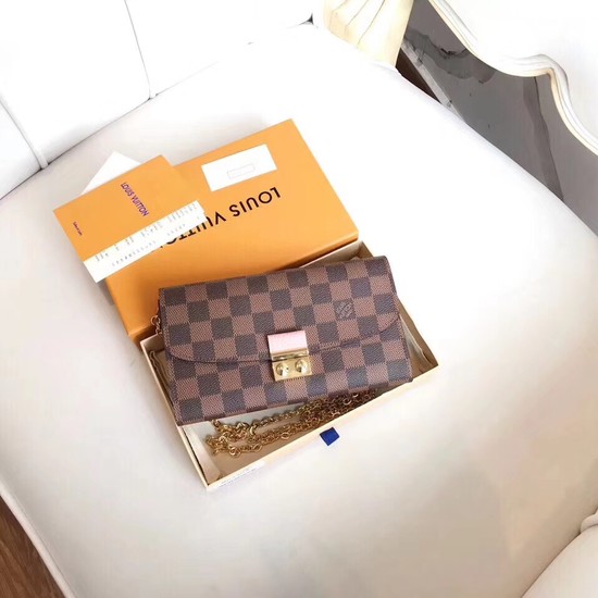 Louis Vuitton Original Damier Ebene Canvas CROISETTE N61276