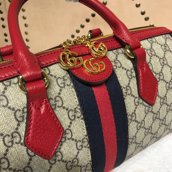 Gucci GG canvas ophidia top quality tote bag 524532 red