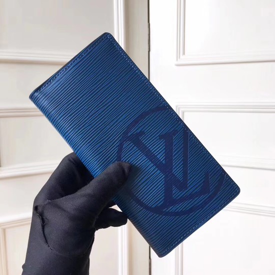 Louis Vuitton EPI leather Wallet 63511 blue