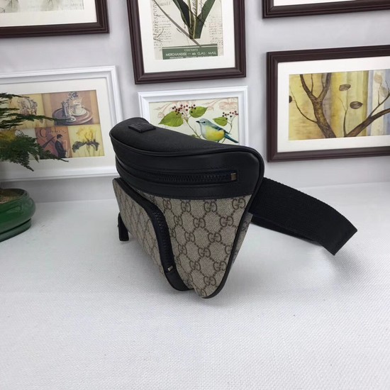 Gucci Soft GG Supreme belt bag 406372 black