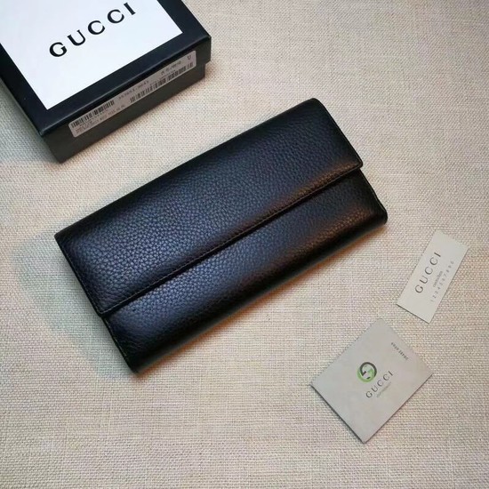 Gucci Calf leather Wallet 337335 black