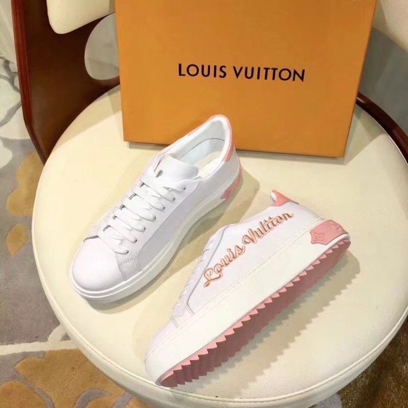 Louis Vuitton casual shoes LV880SY white&pink