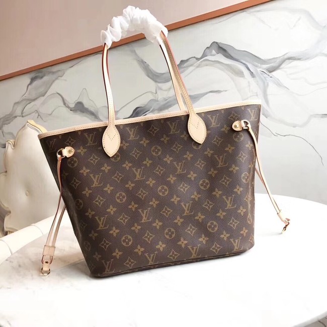 Louis Vuitton Monogram Canvas Original NEVERFULL MM M40997 red