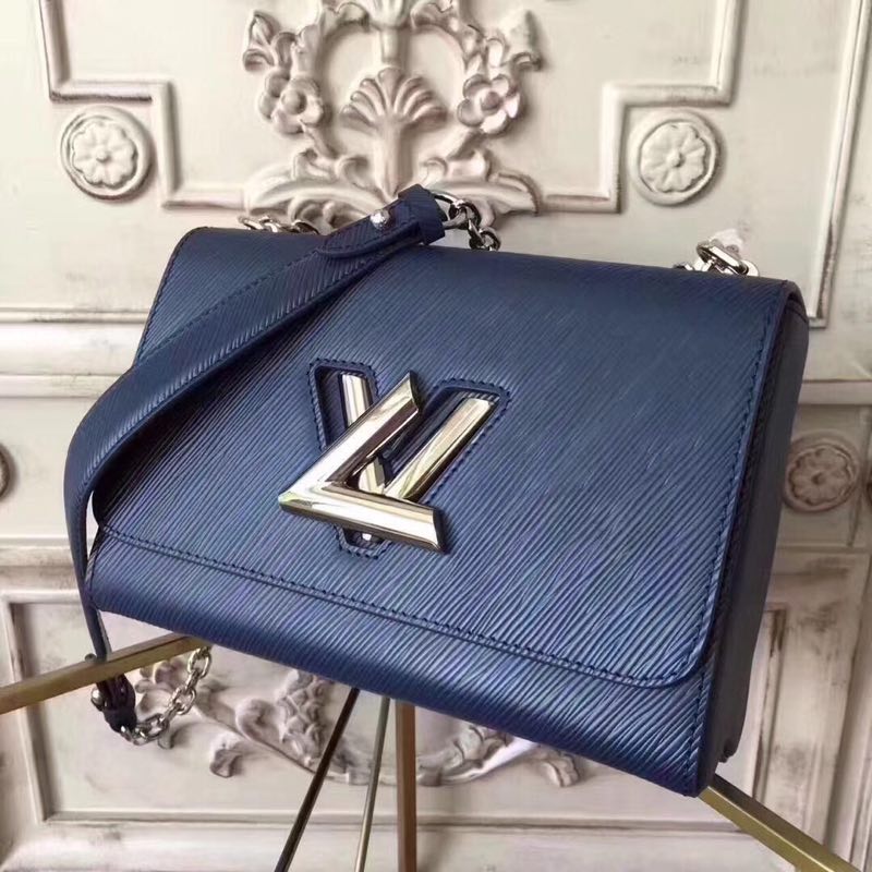 Louis Vuitton TWIST EPI Leather Bag 50271  Blue