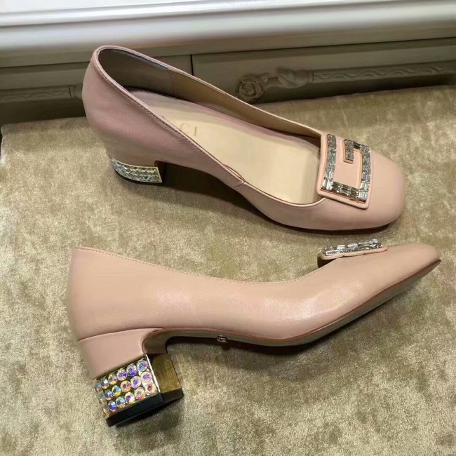 Gucci High-heeled shoes GG1378LD pink Heel high 5CM