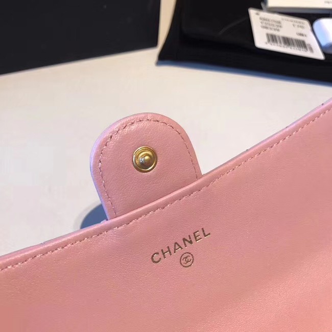 Chanel Classic Flap Wallet A80758 pink