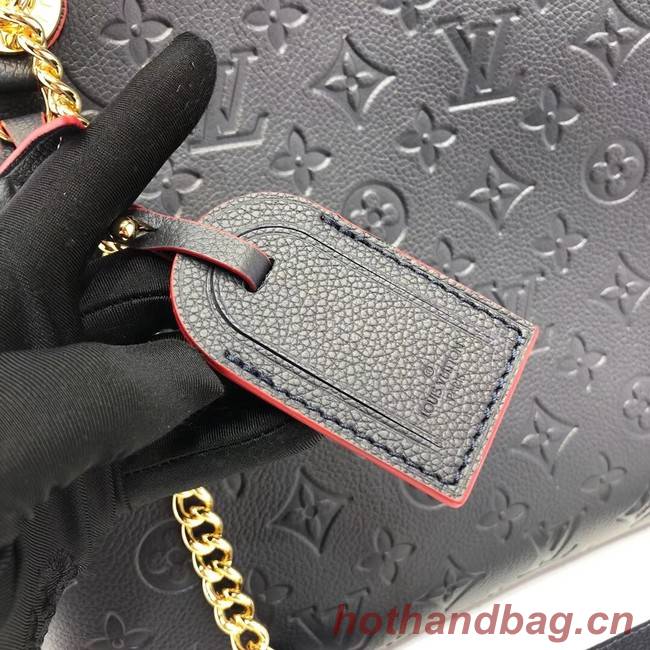 Louis Vuitton Original Monogram Empreinte SURENE MM M43758 Marine Rouge