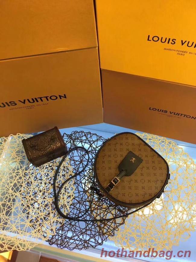 Louis vuitton monogram canvas BOITE CHAPEAU SOUPLE M52294 yellow