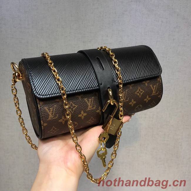 Louis vuitton original monogram canvas GLASSES CASE M43903 black