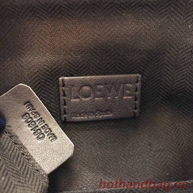 Loewe Puzzle Bag Original Leather B9124 blue white black