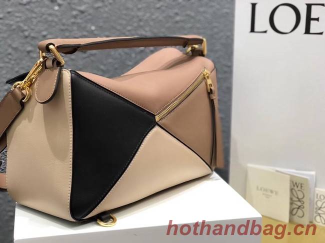 Loewe Puzzle Bag Original Leather B9124 apricot