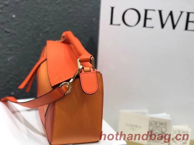 Loewe Puzzle Bag Original Leather B9124 orange