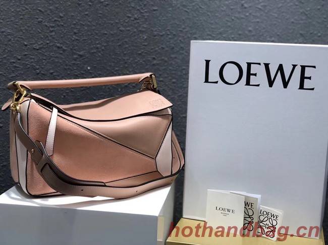 Loewe Puzzle Bag Original Leather B9124 pink