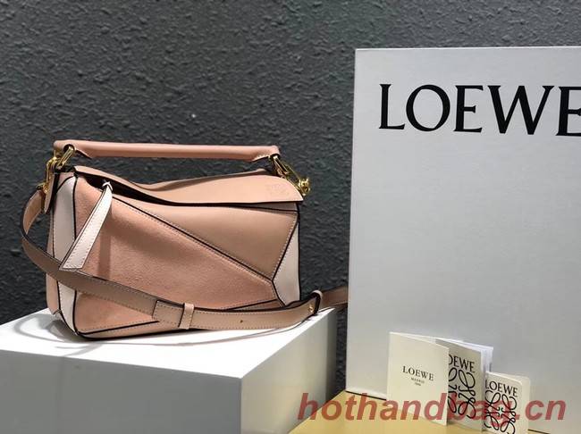 Loewe Puzzle Bag Original Leather B9124 pink