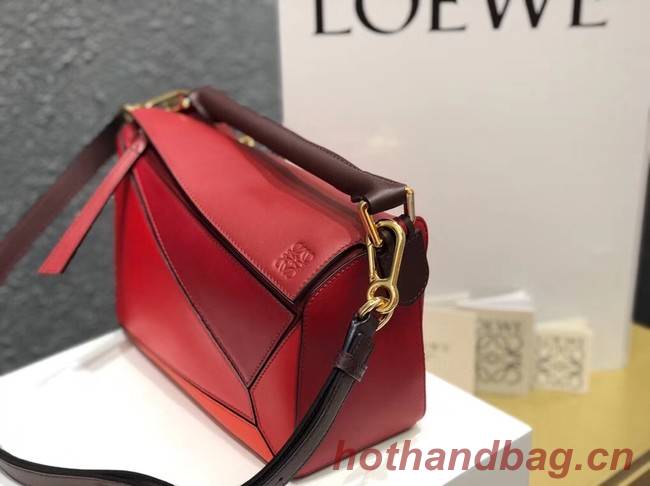 Loewe Puzzle Bag Original Leather B9124 red