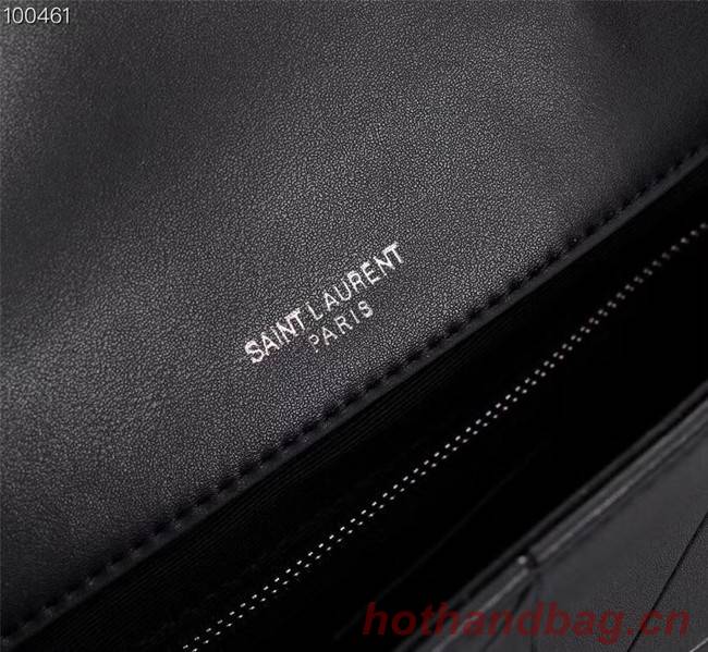 SAINT LAURENT Jamie monogram leather shoulder bag A2833 black