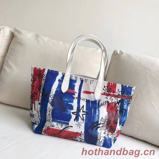 BurBerry Tote Shopping bags BU5548 white