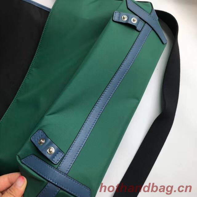 BurBerry House Check Messenger Bag B9263 black&green