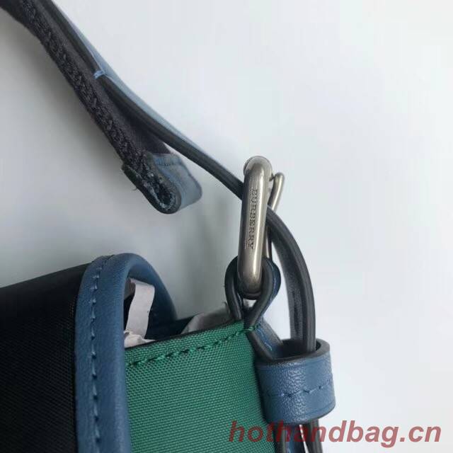 BurBerry House Check Messenger Bag B9263 black&green