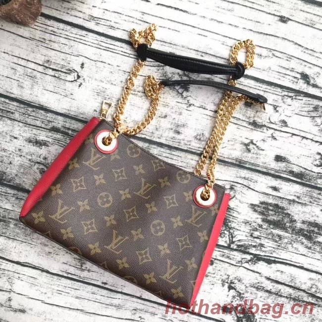 Louis vuitton original monogram canvas SURENE BB M43775 red