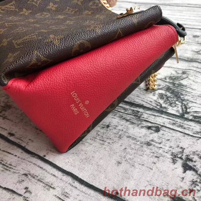 Louis vuitton original monogram canvas SURENE BB M43775 red