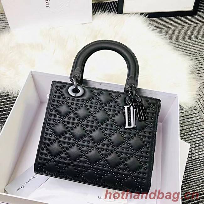 MINI LADY DIOR BAG CALFSKIN M0579S black