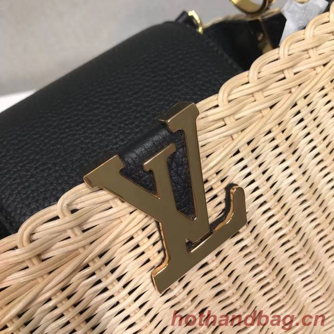 Louis vuitton original CAPUCINES PM M50011 black