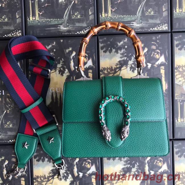 Gucci Dionysus small top handle bag 523367 green