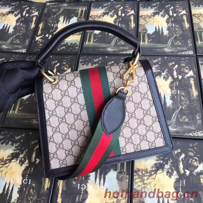 Gucci Queen Margaret GG small top handle bag 476541 black