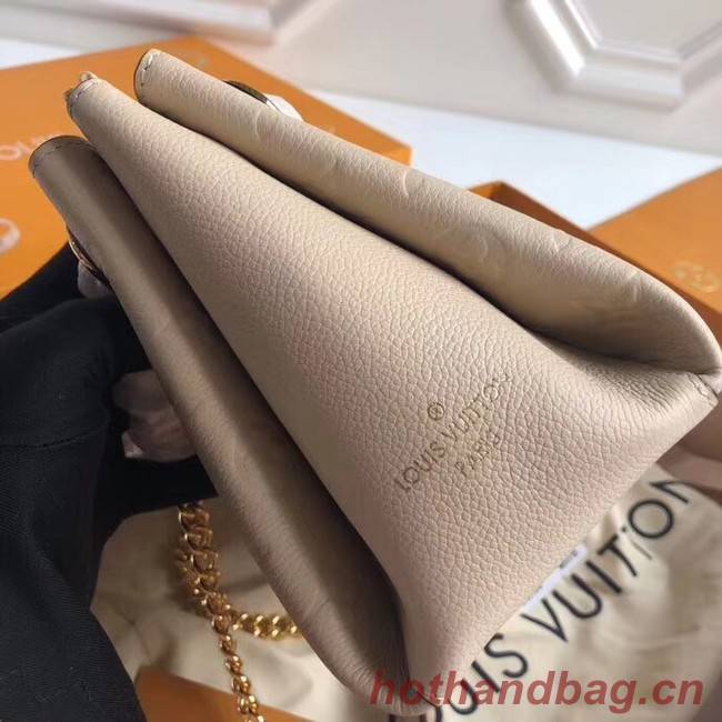 Louis vuitton original mongram empreinte PONTHIEU BB M43750 Apricot