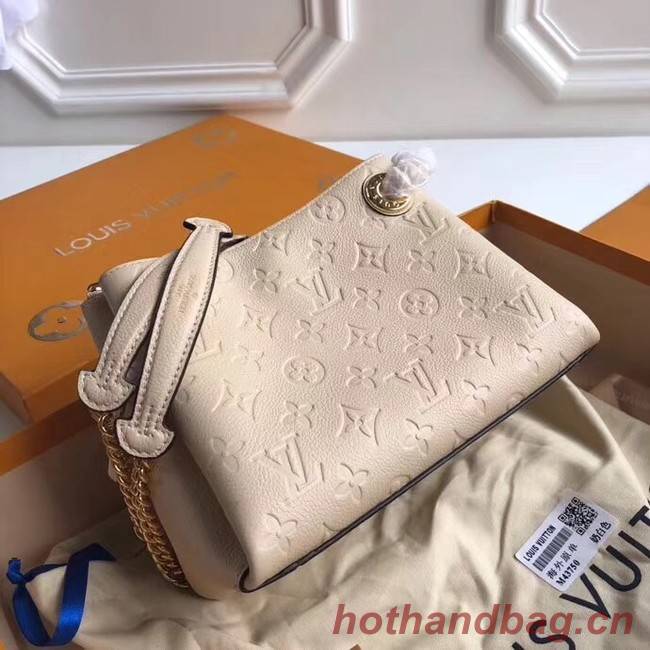 Louis vuitton original mongram empreinte PONTHIEU BB M43750 Apricot