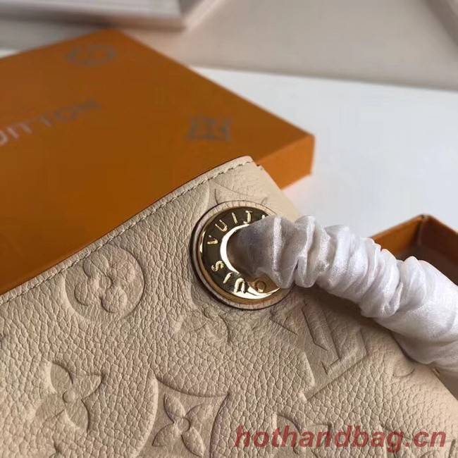 Louis vuitton original mongram empreinte PONTHIEU BB M43750 Apricot